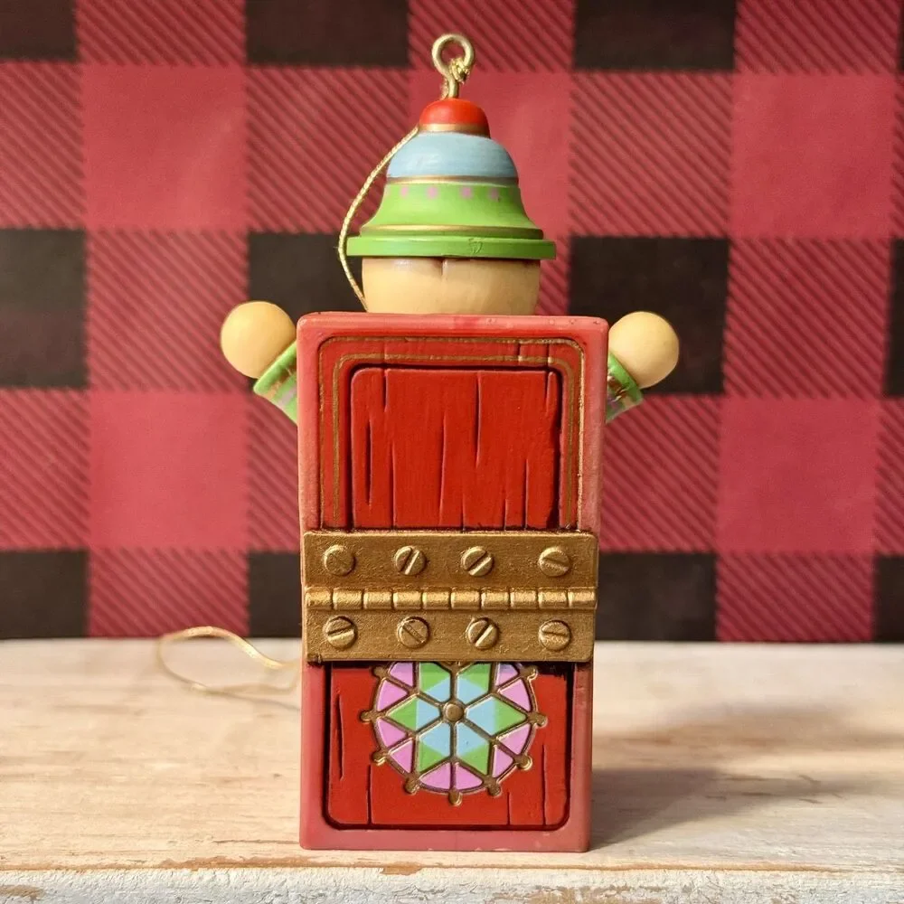 1977 Hallmark Yesteryears Tree Trimmer Jack in Box Vintage Christmas Ornament